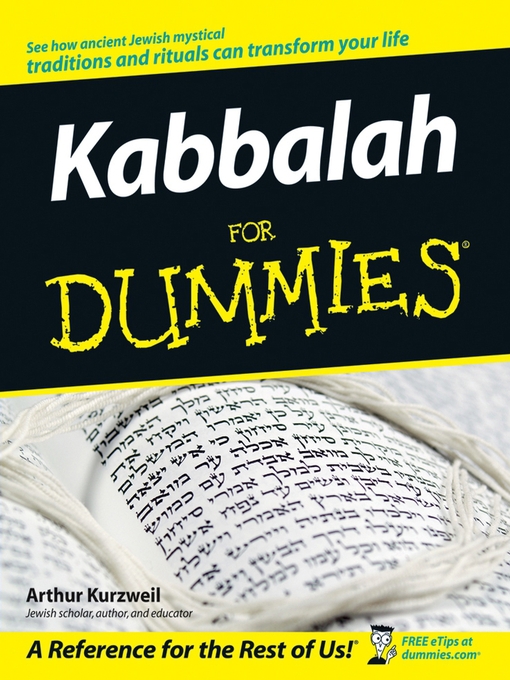 Kabbalah For Dummies - Arthur Kurzweil - Google Books