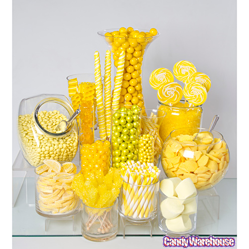 Yellow Candy Buffet