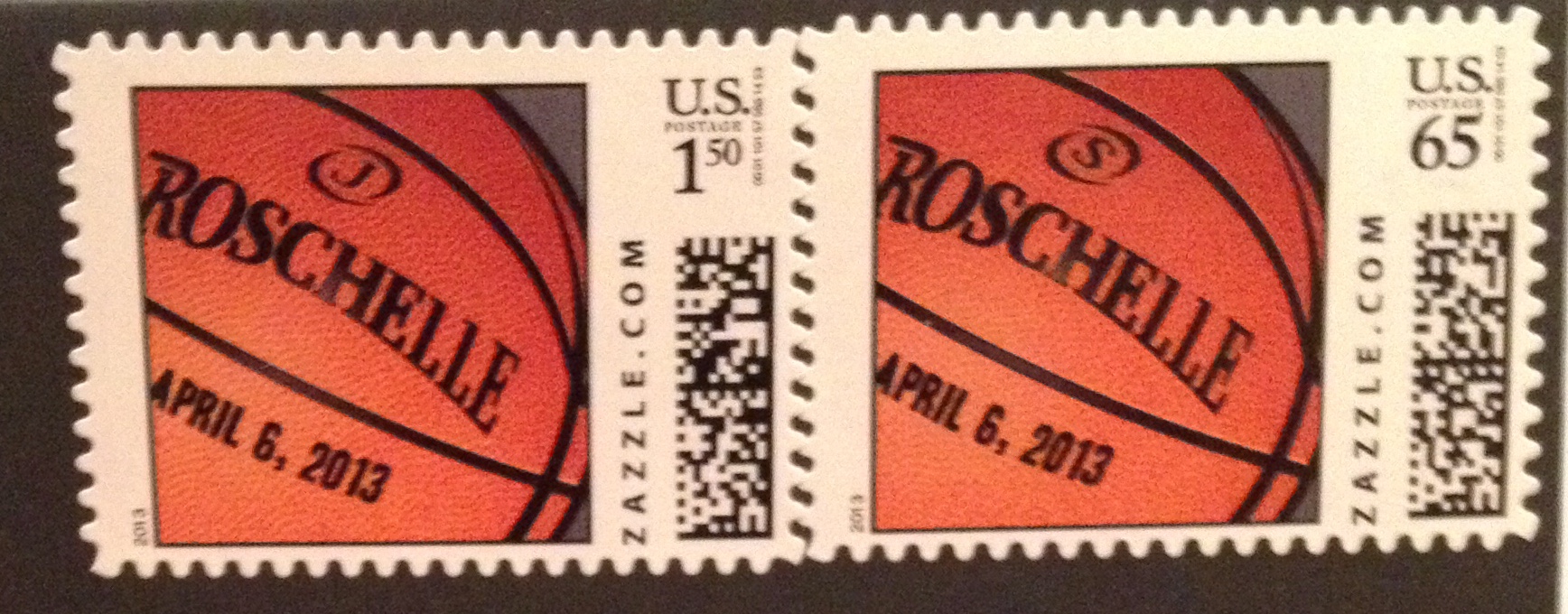 basketball stamps