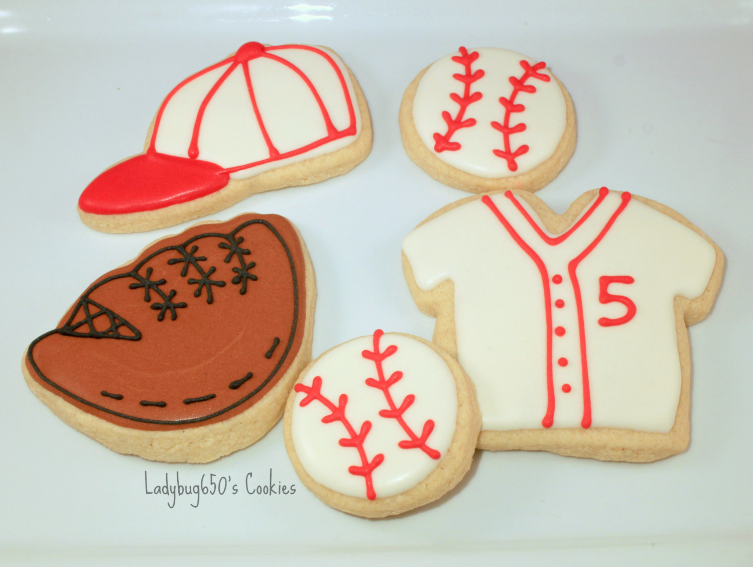 baseball cookies