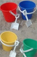 beach pails