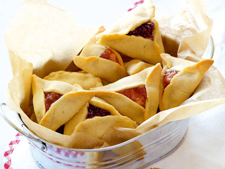 hamantaschen with four fillings