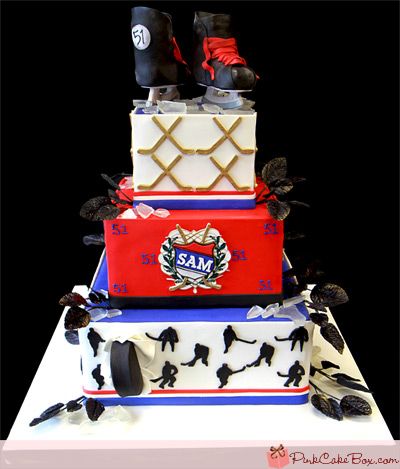 hockey cake
