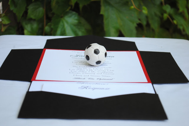 soccer invitation