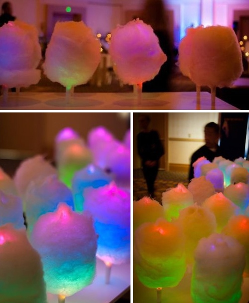 Glow In The Dark Cotton Candy