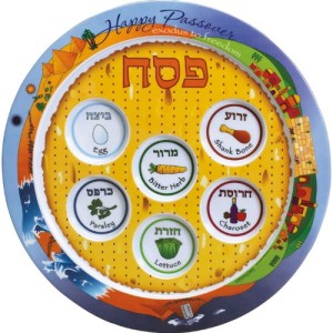 kids passover plate