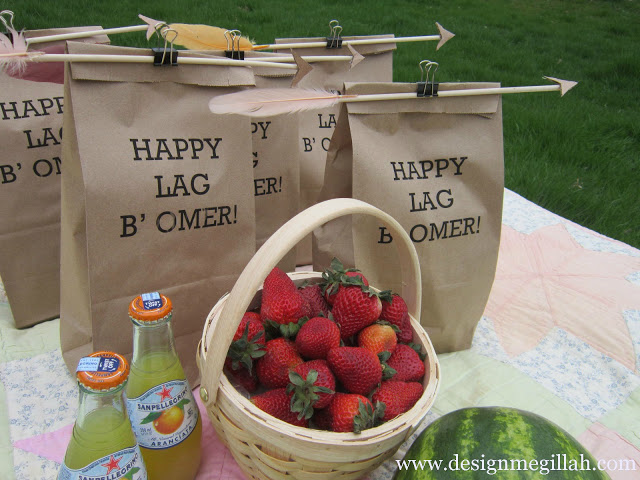 Lag B'Omer picnic bags